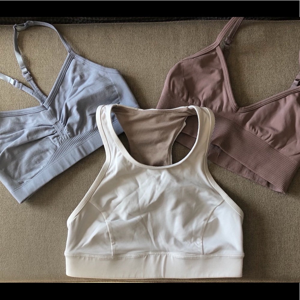 EUC Lululemon size 4 bras- Three!